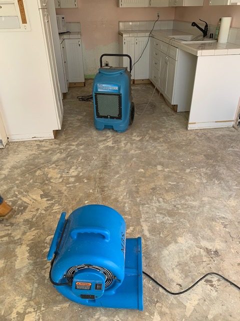 Water damage restoration equipment